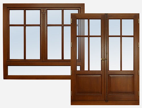 Okna drewniane Style